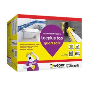 IMPERMEABILIZANTE TECPLUS TOP - 18KG - QUARTZOLIT