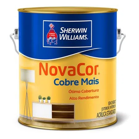 TINTA ACRÍLICA NOVACOR COBRE MAIS 3,6 LTS